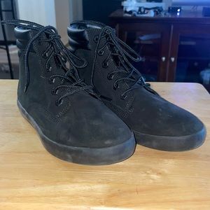 Womens Black Timberlands